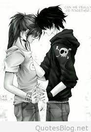 Animated Love Couple Wallpapers Hd Love Couple Wallpaper Emo Love Cartoon Emo Love