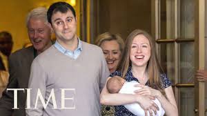 Clinton announced her pregnancy in january, sharing how excited the couple were to expand their family this summer. Chelsea Clinton Announces The Birth Of Her Third Child Time Youtube