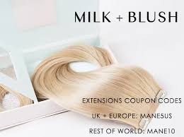 What to look for in hair extensions. Mane Interest Milk Blush Hair Extensions Review And Coupon Code Hair Extensions Hair Extensions Reviews Hair Extensions Best