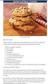 Honey Oatmeal Cookies Honey Oatmeal Cookies Honey Cookies Honey Oatmeal