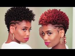 Well, we're here to break you out of your styling rut with these easy natural hairstyles! 5 Minute Hair Color Transformation On Tapered Natural Hair Misskenk Youtube Natural Hair Styles Easy Natural Hair Styles Hair Styles