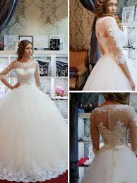 Maybe you would like to learn more about one of these? Duchesse Linie Tull U Ausschnitt 1 2 Armel Bodenlang Hochzeitskleid Queenabelle Online Kaufen