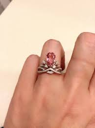 Pink Tourmaline And Diamond Ring Wedding Ring Models Pink Tourmaline Ring Tourmaline Engagement Ring
