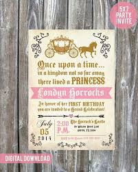 Once Upon A Time In A Land Far Far Away There Lived A Princess Once Upon A Time Princess Birthday Party Invite Digital Download Made With Love On Etsy Kinderen Verjaardag Prinses Prinsessenfeest En Tweede Verjaar