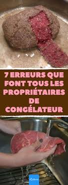 7 Erreurs Que Font Tous Les Proprietaires De Congelateur Decongelez La Viande Les Saucisses Et Le Poisson C Trucs De Cuisine Recette Mauricienne Art Culinaire
