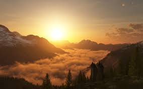 Sunset mountain inn & spa condominium, canmore, alberta. Majestic Mountain Sunset Sunset Wallpaper Cloud Quotes