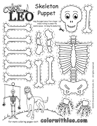 Skeleton Puppet Skeleton Puppet Skeleton Craft Puppet Crafts
