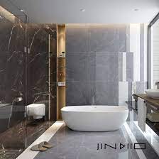 In an illinois cottage designed by timothy corrigan, works by joan miró brighten a bath, which features a calacatta marble shower, a kallista tub, and ann sacks mosaic floor tile; China Modern Bathroom Shower Floor Calacatta 24x24 White Porcelain Tile China Floor Tile Ceramic Tile