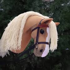 Haflinger Hobbyhorse Stockpferde Stockpferd Basteln Stoff Pferde