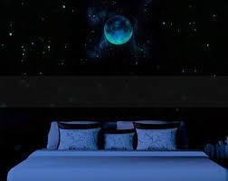 Star Ceiling Moon Shooting Star Decals Glow In The Dark Star Stickers White Decal Version Galaxy Bedroom Girls Bedroom Themes Bedroom Themes