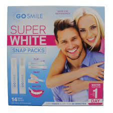 Go Smile Super White Snap Packs 14 Count Walmart Com