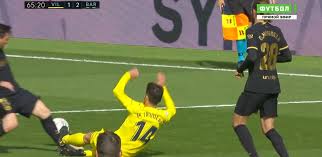 Первый на территории снг телеканал. Trigeros Udalen Za Udar Messi Shipami V Golen Havbek Vilyarreala Sperva Sygral V Myach Futbol Sports Ru