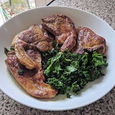 Post Workout Lunch Lamb Chops Cooked In Butter With Tumeric Black Pepper A Side Of Kale Lowcarb Keto Lchf Pale How To Eat Paleo Real Food Recipes Food