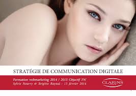 Strategie de communication digitale Clarins