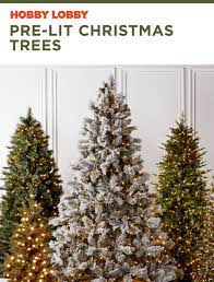 Pre Lit Christmas Trees