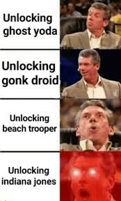 This is an example of how to get unlock your motorola droid 3. Unlocking Ghost Yoda Unlocking Gonk Droid Unlocking Beach Trooper Unlocking Indiana Jones I Have Become More Powerful Than Any Ghost Jedi Has Ever Dreamed Of Jedi Meme On Me Me