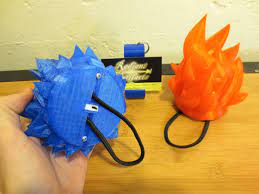 Fire Ice Cosplay Light Up Led Wearable Flame Or Iceball Fireball Costume Cosplay Comiccon Halloween Cosplay Professional Costumes Fire And Ice