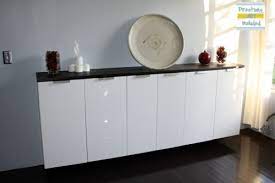 Buffets, sideboards and china cabinets are ideal for displaying and storing fine china, linens, or your favorite keepsakes. Custom Bar From Ikea Kitchen Cabinets Ikea Hackers