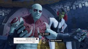 Guardians of the galaxy a team of cosmic heroes formed in the aftermath of the second … moondragon is a powerful telekinetic and telepath, as well as the daughter of arthur douglas (better known as drax). Why Guardians Of The Galaxy Is Not A Multiplayer Game Ign