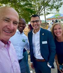 SkateRaleigh is OPEN in DT #Raleigh!💥🛹🛼😃… ✓ it Out!!! w/ Jacques K.  Gilbert, Mayor of Apex; Raleigh City Councilor Jonathan Melton, Shelley Read  Curran, Gina Pearce Stephens, Publisher Raleigh Magazine & Mike