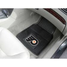 Nhl Vinyl 2 Piece Car Mats Heavy Duty Floor Mats Car Mats Car Floor Mats Car