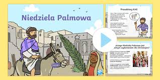 W niedzielę palmową tradycyjnie święci się palmy fot. Niedziela Palmowa Prezentacja Powerpoint Teacher Made