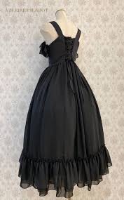 atelier pierrot アトリエピエロ ロングバッスル編み上げジャンパースカートを販売する通販ページです atelier pierrot アトリエピエロ ゴスファッション ファッションアイデア ワンピース ドレス