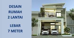 Areal privasi di rumah tinggal kost tipe menanti di. Desain Rumah Lebar 7 Meter 2 Lantai Rhdesainrumah