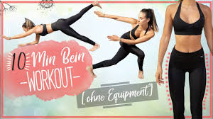 Übungen für beine und po. Bein Workout Fur Zuhause 10 Ubungen In 10 Minuten Youtube