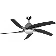 Intermittent extract is a classic method of ventilation and identified as system 1 in the building regulations. Fantasia Viper Plus 54 Led Ceiling Fan In Pewter With Black Blades 116010 Lighting From The Home Lighting Centre Uk