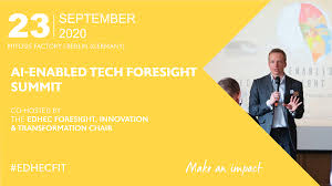 In this year's first ever digital gamesbeat summit, we're excited to provide the community with the same great speakers, unique panels, groundbreaking content, and a personalized networking experience that brings the best of. The Ai Enabled Tech Foresight Summit Co Hosted By The Edhec Fit Chair Edhec Business School