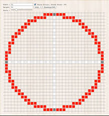 Minecraft Pixel Circle Oval Generator Minecraft