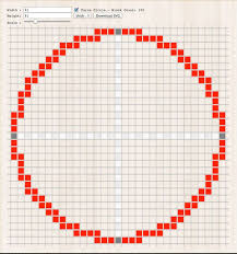 minecraft pixel circle oval generator minecraft