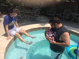 Mom Dad And Me In The Pool Pool Hot Tub Outdoor