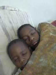 I'm in Georgia visiting my grandchildren, I help my daughter when I visit.