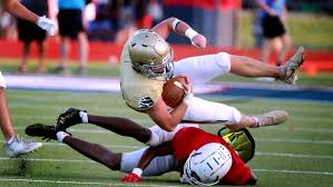 Oakland vs. Independence football scrimmage at Oakland.