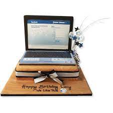 Chocolate desk cake with chocolate laptop | how to cook that ann reardon. Laptop Cake Geburtstag Torte Junge Fondant Torten Tortendeko