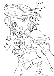 My adult coloring pages include flowers, animals and geometrics. Pretty Anime Girl Coloring Pages Novocom Top