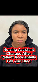 Diamond Johnson, a nursing assistant, was moving her patient using a  hydraulic lift, a machine that helps safely lift and transfer patients from  a chair to a bed without manually carrying them.