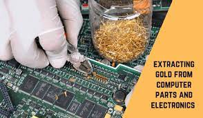 How to recover gold from aqua regia ? How To Extract Gold From Electronics Computer Parts