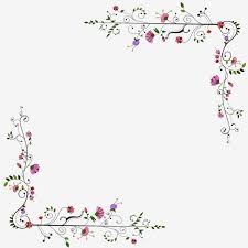 New Floral Design Png Free Download Frame Green Flower Png And Vector With Transparent Background For Free Download In 2020 Floral Border Design Pink Pattern Background Floral Background