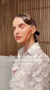 Charity fashion show to support talented Ukrainian designers in London. Me  wearing YS Couture Makeup&hairstyle @loca_mocca and @mariia_fetsuliak  #model #modeluk #london #ukrainian