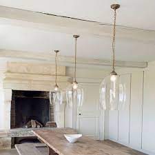 Chalford Glass Pendant Light In Antiqued Brass Lights Over Dining Table Ceiling Pendant Lights Glass Pendant Light