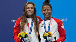 Select from premium jennifer abel diver of the highest quality. Canadian Divers Abel Citrini Beaulieu Win Silver In Women S 3m Synchro Ctv News