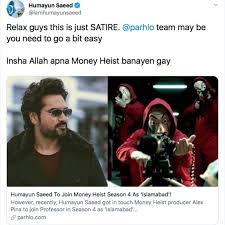 The gang has packed their bags full of armor and weaponry. 7 Pakistani Actors Who Could Believably Appear On Money Heist Film Tv Images