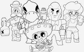 Poco brawl stars wiki fandom powered by wikia. Coloriages Brawl Stars Colt Mortis Leon Bartaba Penny Spike Corbac