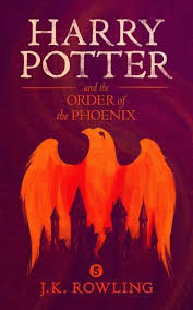 Harry Potter And The Order Of The Phoenix By J K Rowling Harry Potter Book Covers Harry Potter Order Phoenix Harry Potter