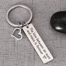 Learn more about charitable shopping. The Love Between Aunt And Niece Is Forever Niece Gifts From Aunt Gifts For Aunts Aunt And Niece Keychain Novelty More Clothing Accessories Urbytus Com