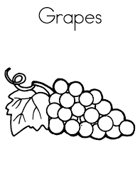 As much fun as they are to eat they re fun to color. Grapes Coloring Pages Best Coloring Pages For Kids