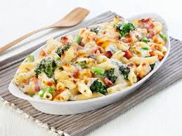 Nudelgratin Mit Gemuse Und Schinken Rezept Nudelgratin Rezepte Nudel